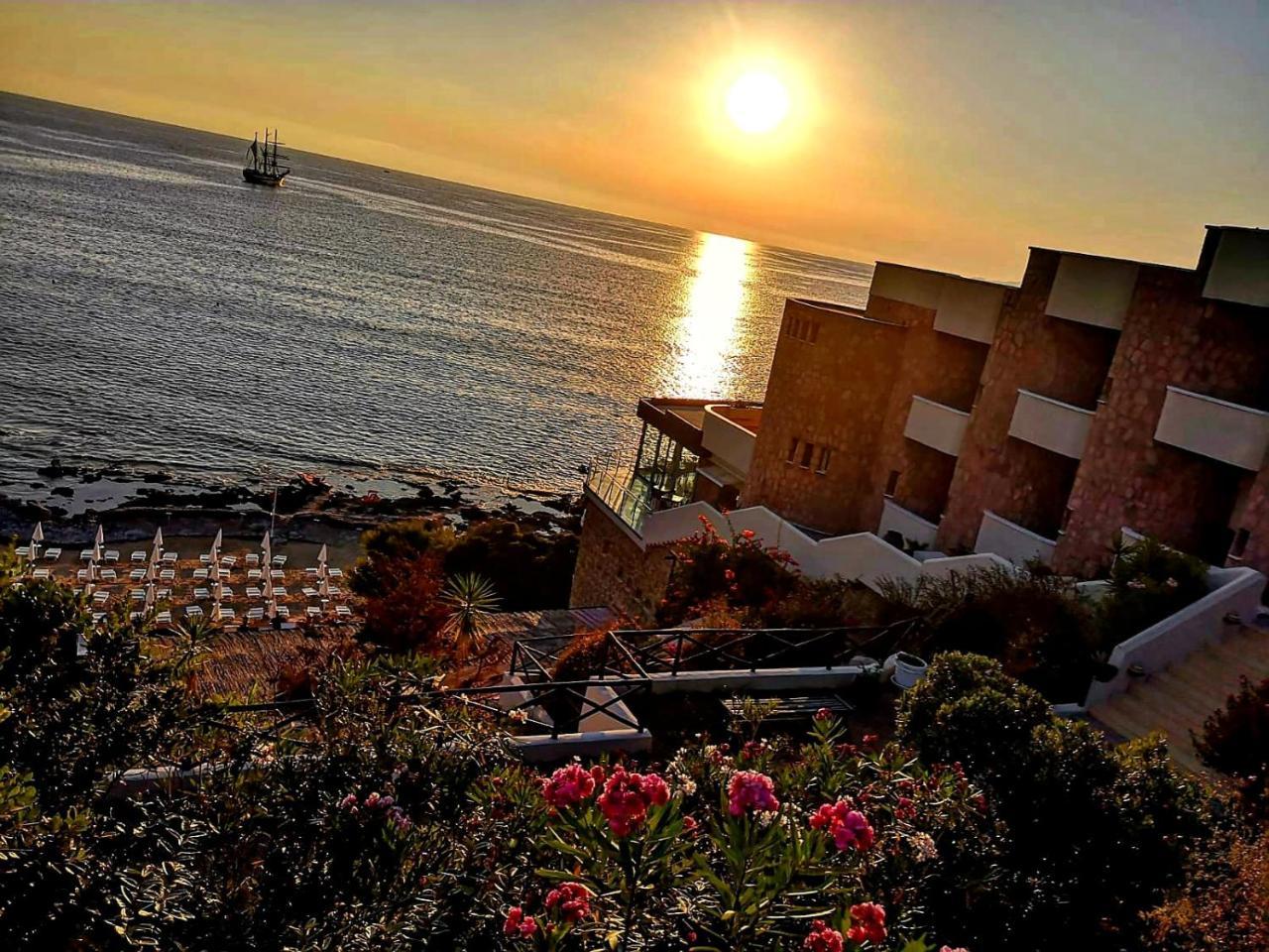 Hotel Il Gabbiano Palinuro Esterno foto
